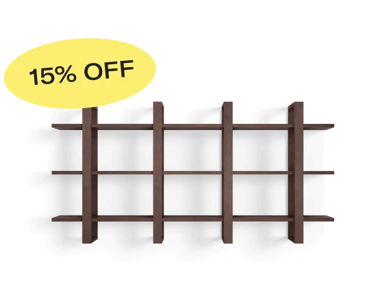 Index Wall Shelf, Set of 2
