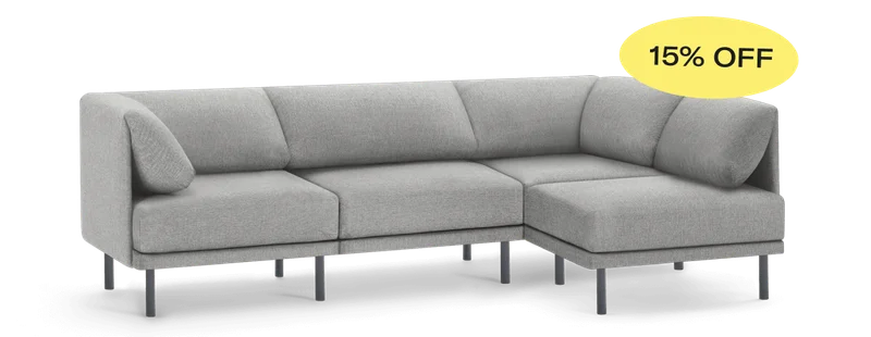 Range 4-Piece One Arm Sectional