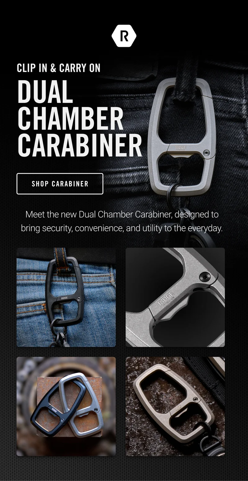 Meet the New Dual Chamber Carabiner