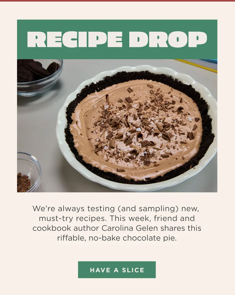 RECIPE DROP RECIPE DROP