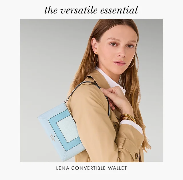 the versatile essential LENA CONVERTIBLE WALLET
