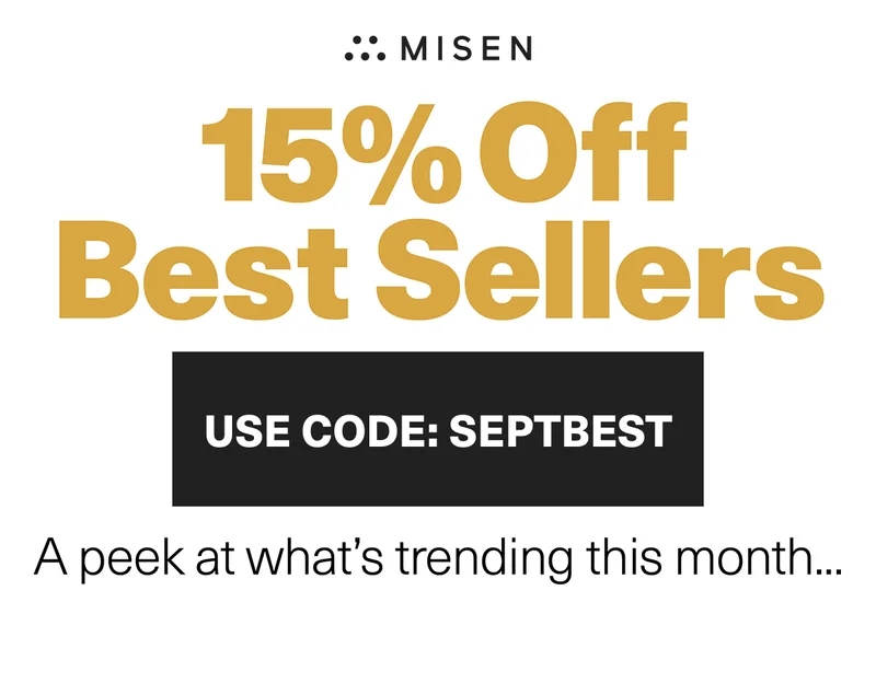 15% Off Best Sellers Use Code: discount code