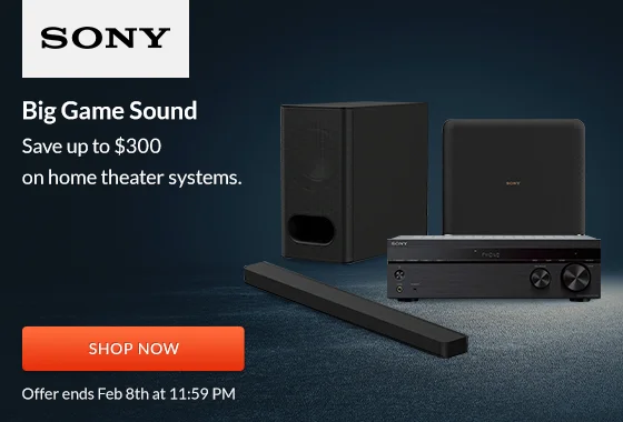 Sony Big Game Sound | Shop Now