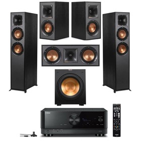 Klipsch Reference 5.1 Home Theater System, discount code Speaker, Yamaha 7.2 Receiver