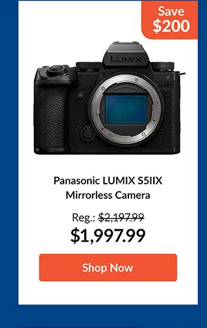 Panasonic LUMIX S5IIX Mirrorless Camera