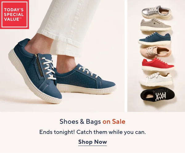 shoes and bags on sale