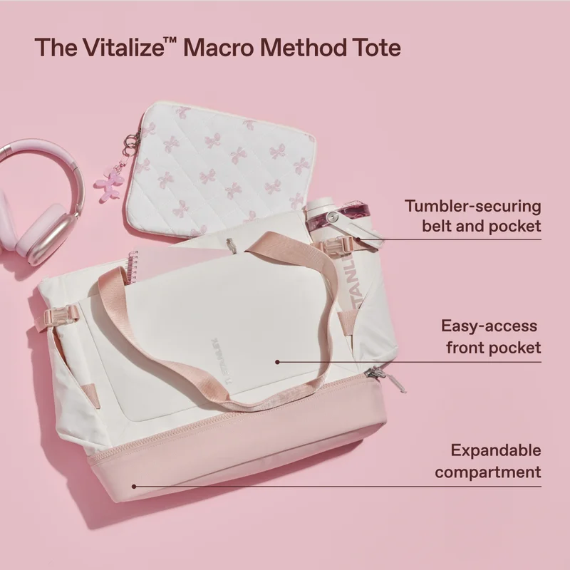 The Vitalize™ Macro Method Tote. Learn More.