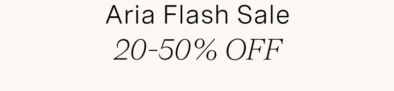 Aria Flash Sale