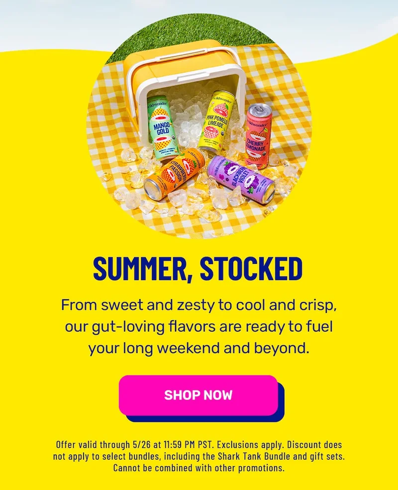 Shop the long weekend sale