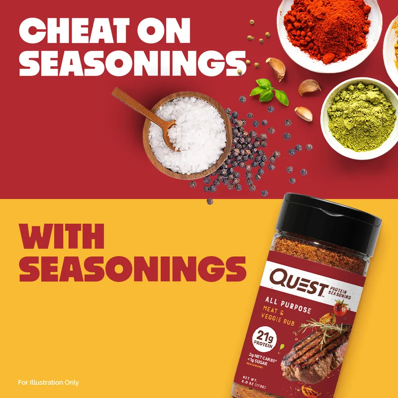 cheat on seasonings with seasonings