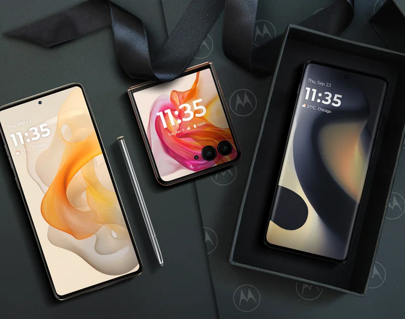 moto g stylus 5G - 2024, motorola razr+ 2024 and motorola edge - 2024