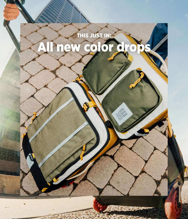 New Travel Bag Colors