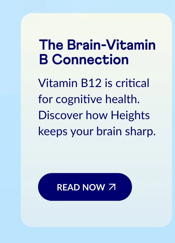 The brain-vitamin B connection