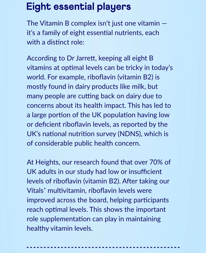 According to Dr Jarrett...