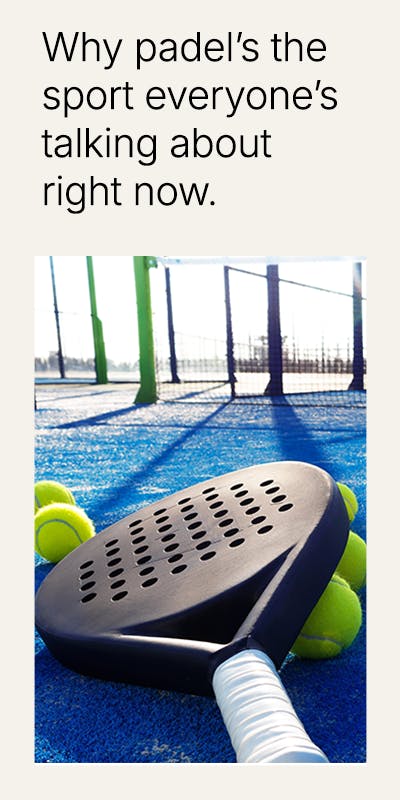 Padel - Top Banner