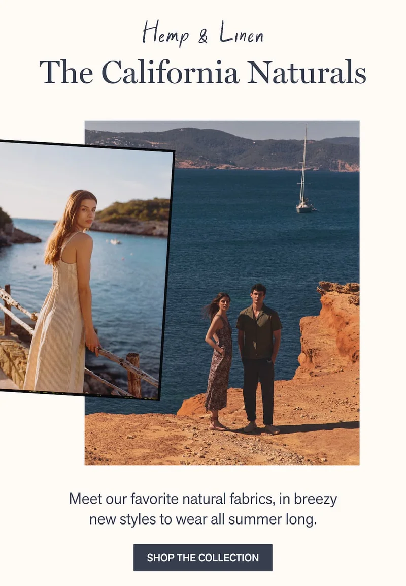 New hemp & linen styles for summer
