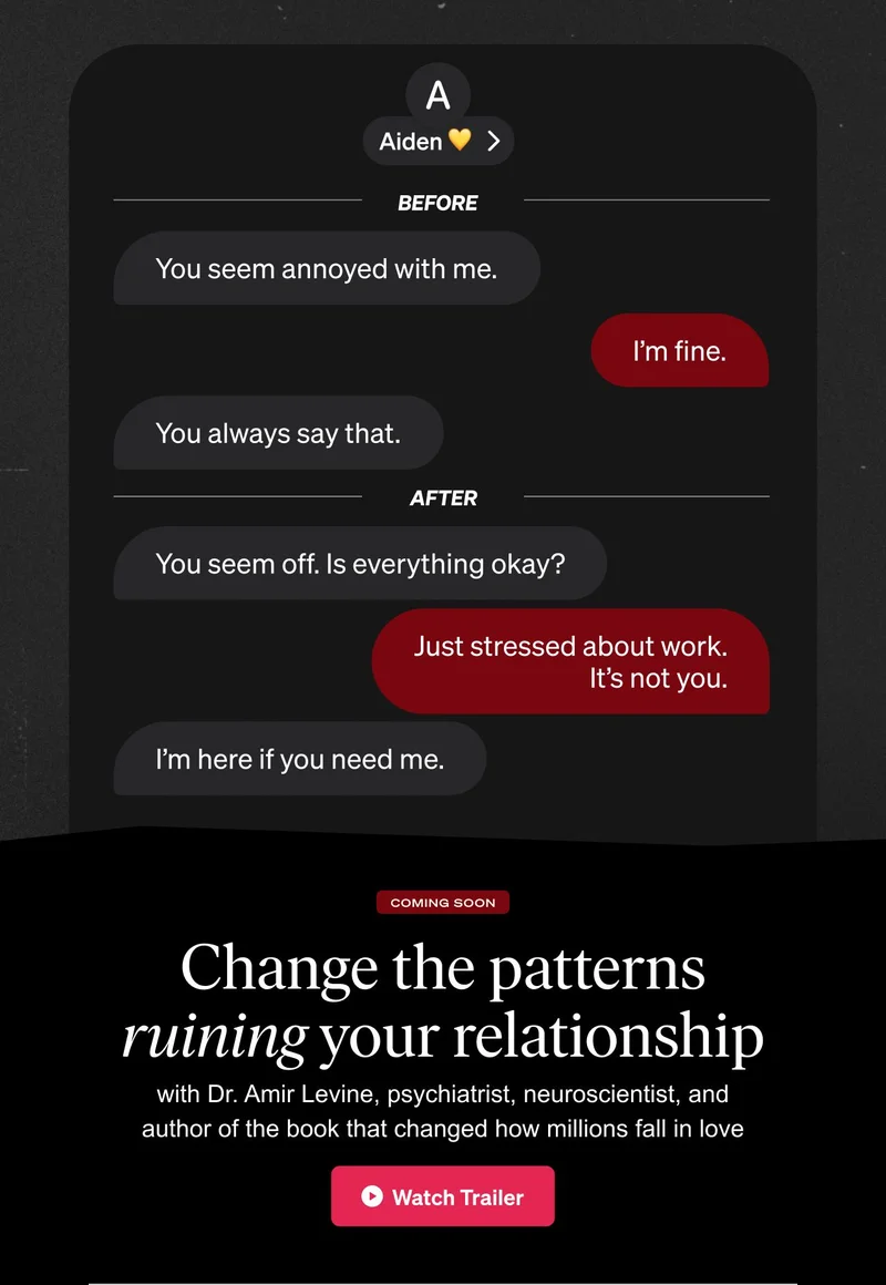 Change the patterns ruining your relationship
