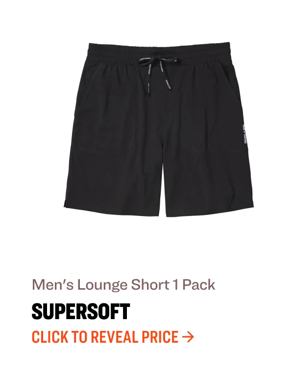 Men's Lounge Short 1 Pack supersoft Click to reveal price