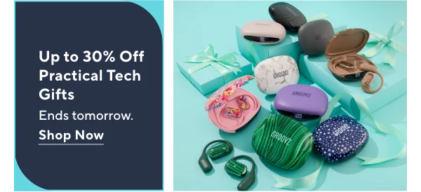 up to 30% off practical tech gifts