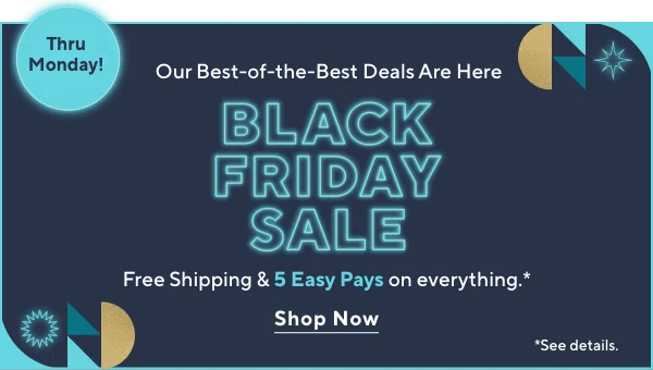 black friday sale free shipping
