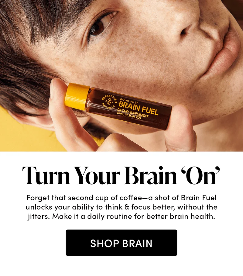 Turn Your Brain ‘On’  Forget that second cup of coffee—a shot of Brain Fuel unlocks your ability to think & focus better, without the jitters. Make it a daily routine for better brain health.