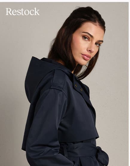 Restocked: Utility Trench Coat