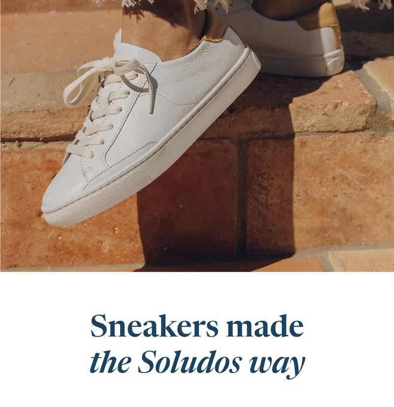 Sneakers made the Soludos way