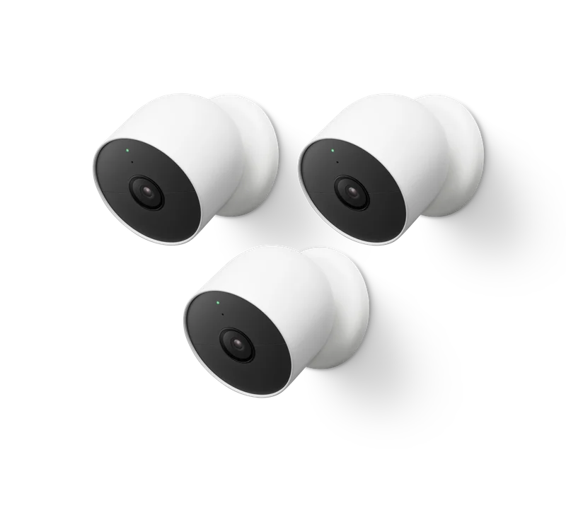 Nest Cam (battery) 3-pack