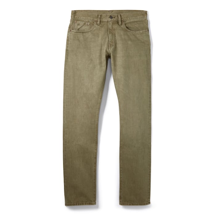 Image of Slim Fit Olive Jean