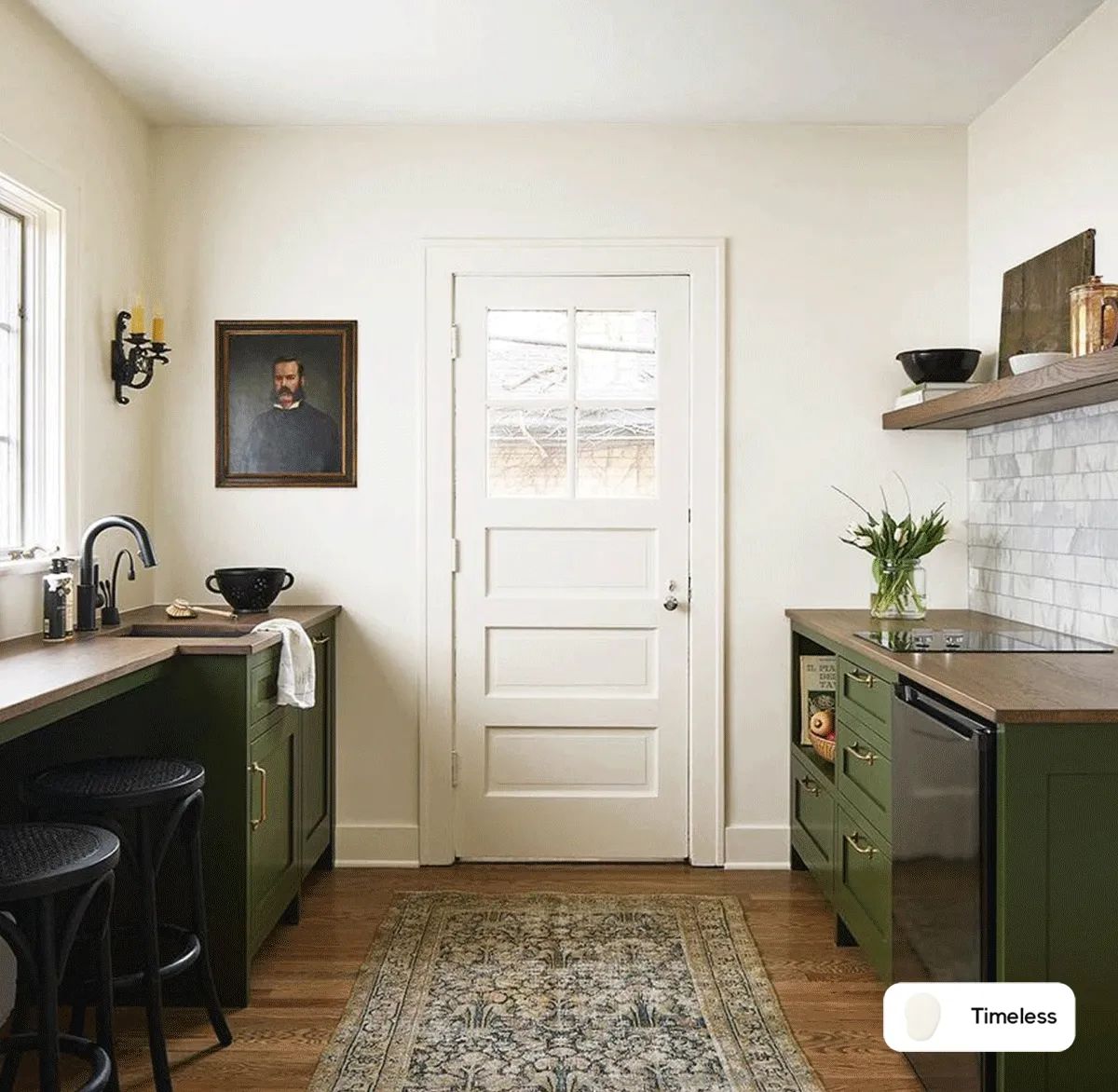 Gif of Clare painted spaces featuring Good Jeans, Timeless and Meet Cute