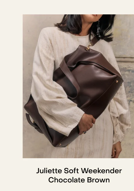 Juliette Soft Weekender Chocolate Brown
