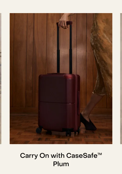 Carry On with CaseSafe Plum