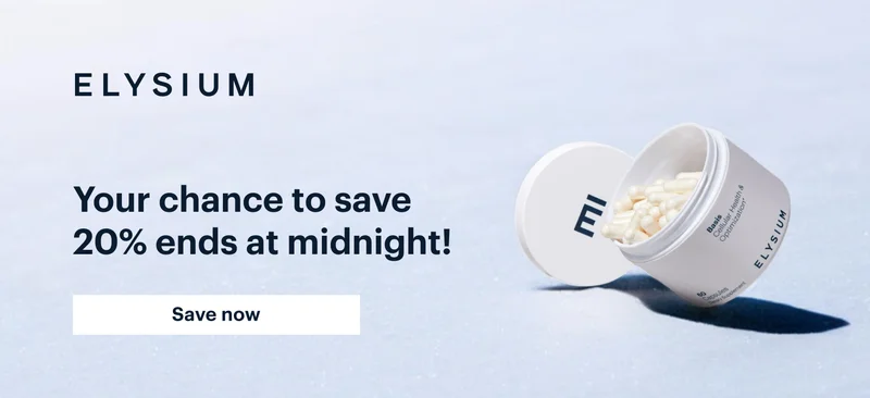 ELYSIUM | Your chance to save 20% ends at midnight! | Save now