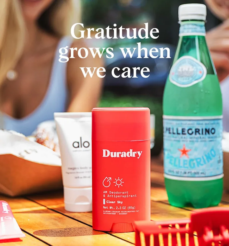 Gratitude grows when we care