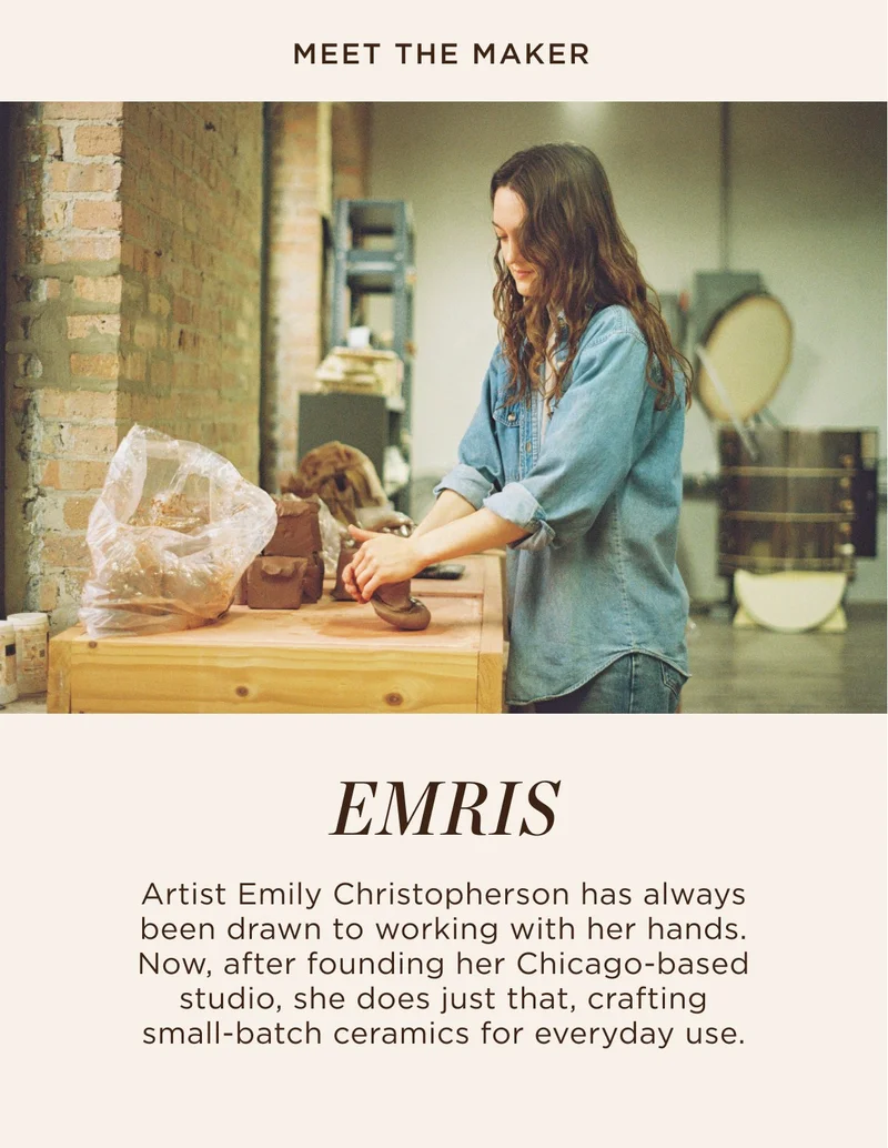 MEET THE MAKER