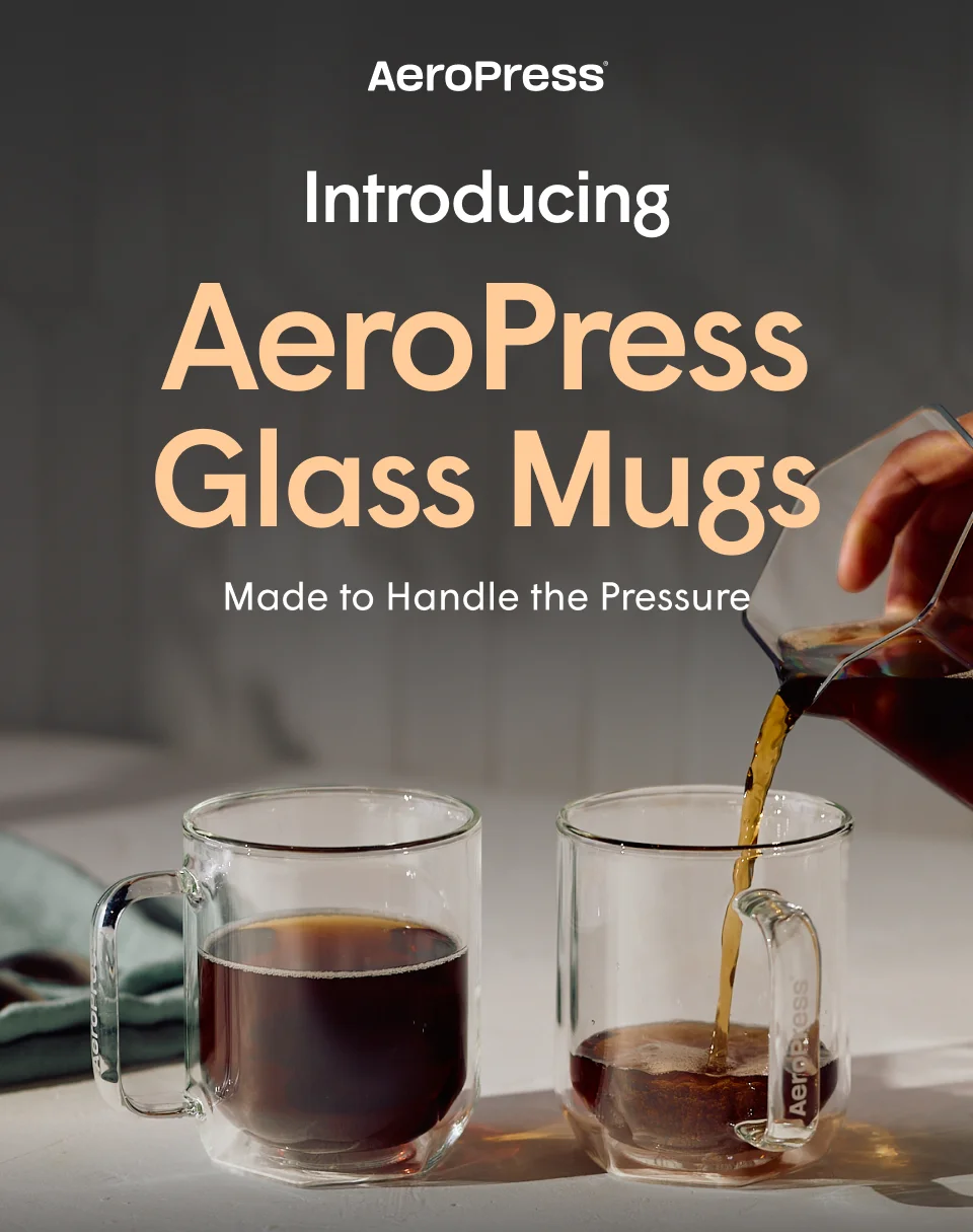 AeroPress Glass Mugs