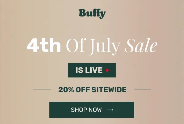 4th of July Sale is Live • 20% OFF Sitewide • Shop Now