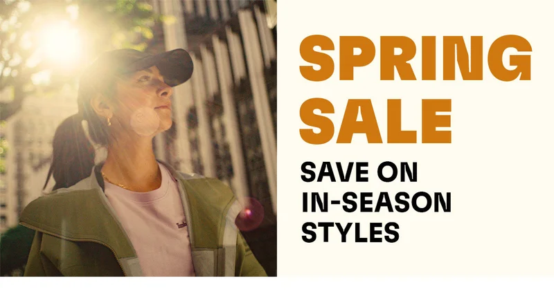 Spring Sale - Save on in-season styles