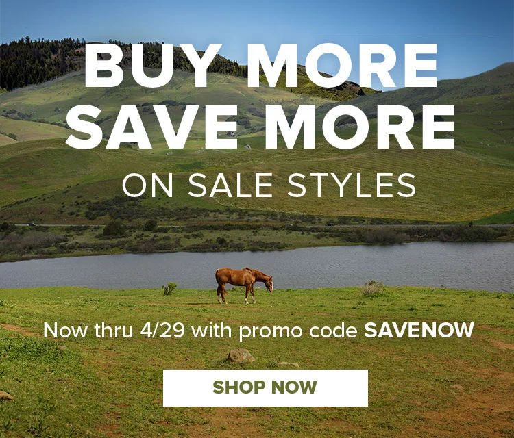 BUY MORE SAVE MORE ON SALE STYLES | PROMO CODE: SAVENOW