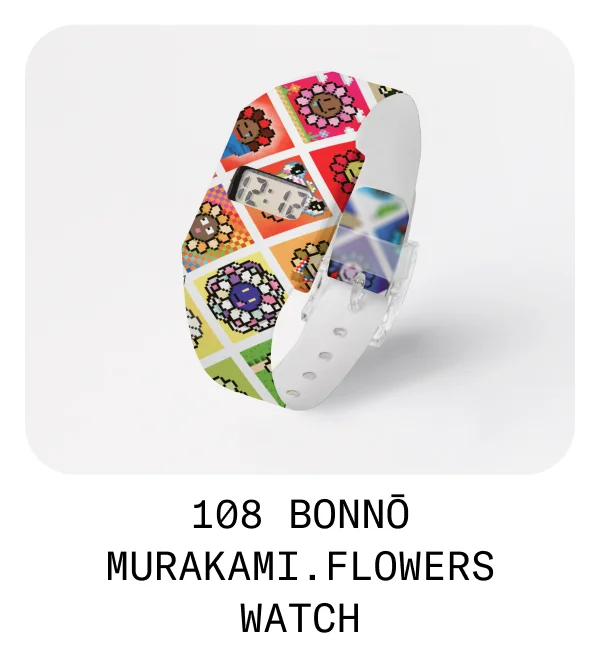 109 bonno murakami. flowers watch