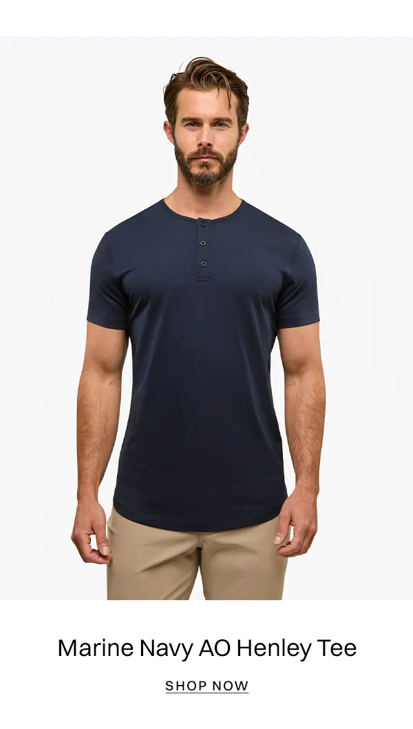 Marine Navy AO Henley Tee
