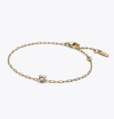 Pandora Era Bezel Lab-Grown Diamond Cluster Paperclip Chain Bracelet Pandora Era Bezel Lab-Grown Diamond Cluster Paperclip Chain Bracelet