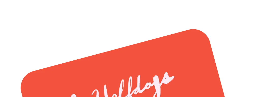 Shop Halfdays Gift Cards