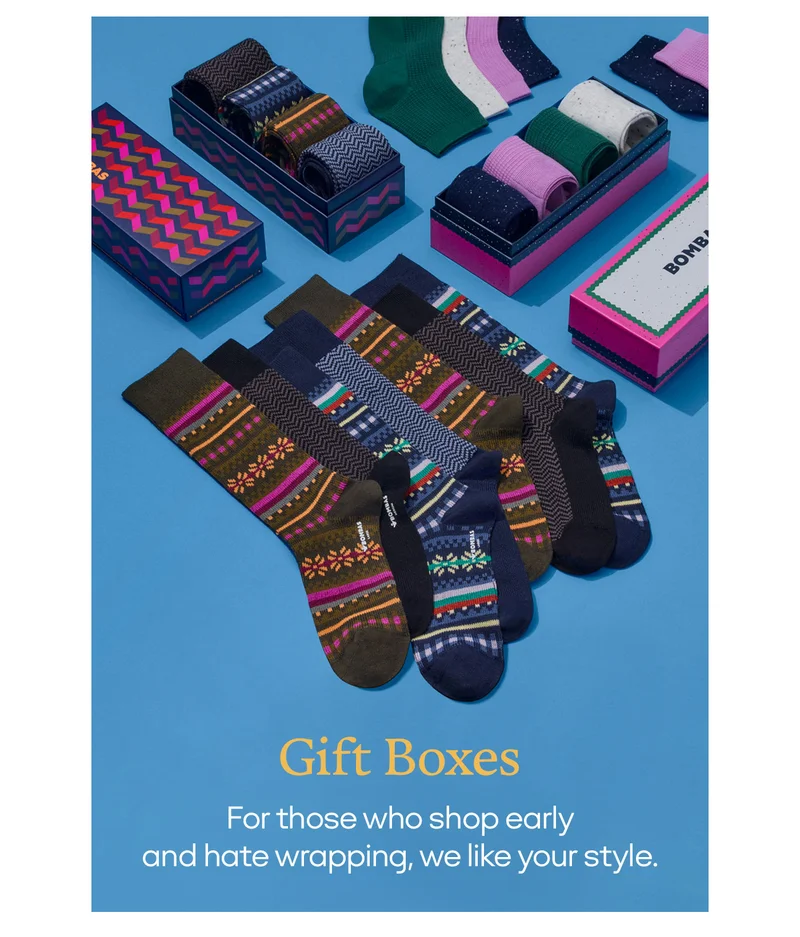 Gift Boxes | For those who shop early and hate wrapping, we like your style.