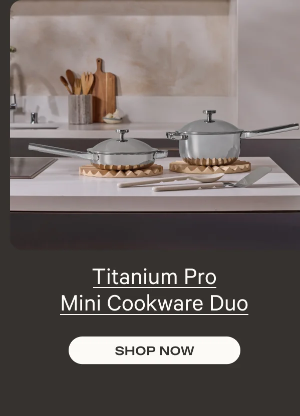 Titanium Mini Cookware Duo