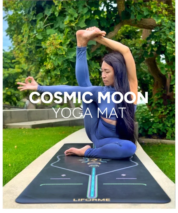 Cosmic Moon Yoga Mat