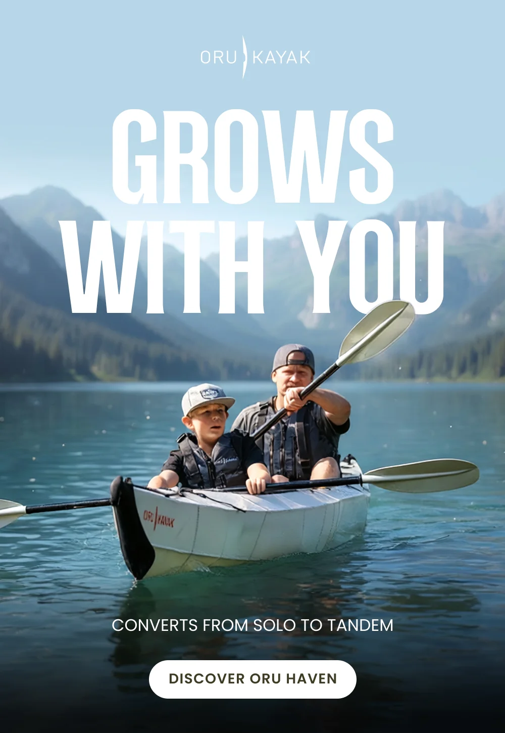 Grows with you. Discover Oru Haven