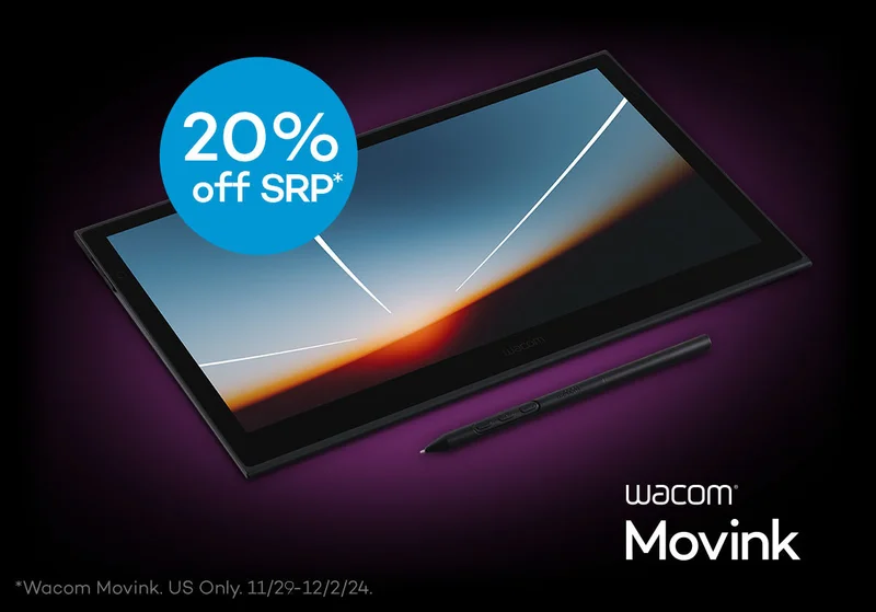Save 20% on Wacom Movink