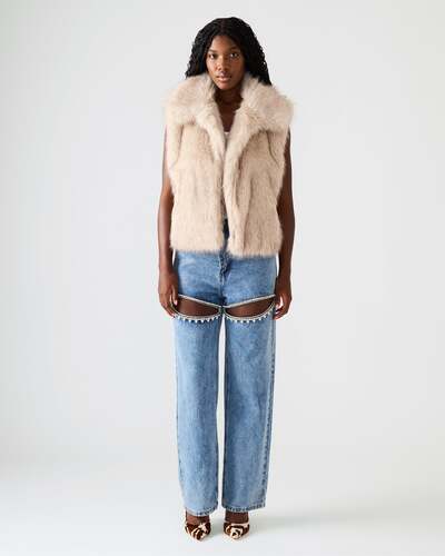 SAFIRA VEST NATURAL