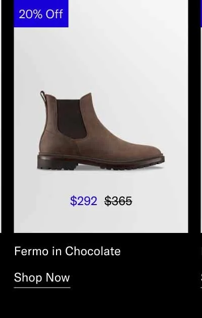 Fermo in Chocolate. Shop Now